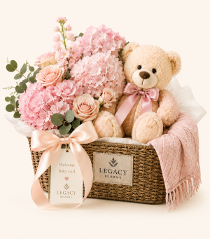 Baby’s First Bloom Basket (girl)