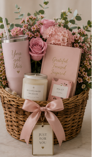 Bloom Through It Gift Basket